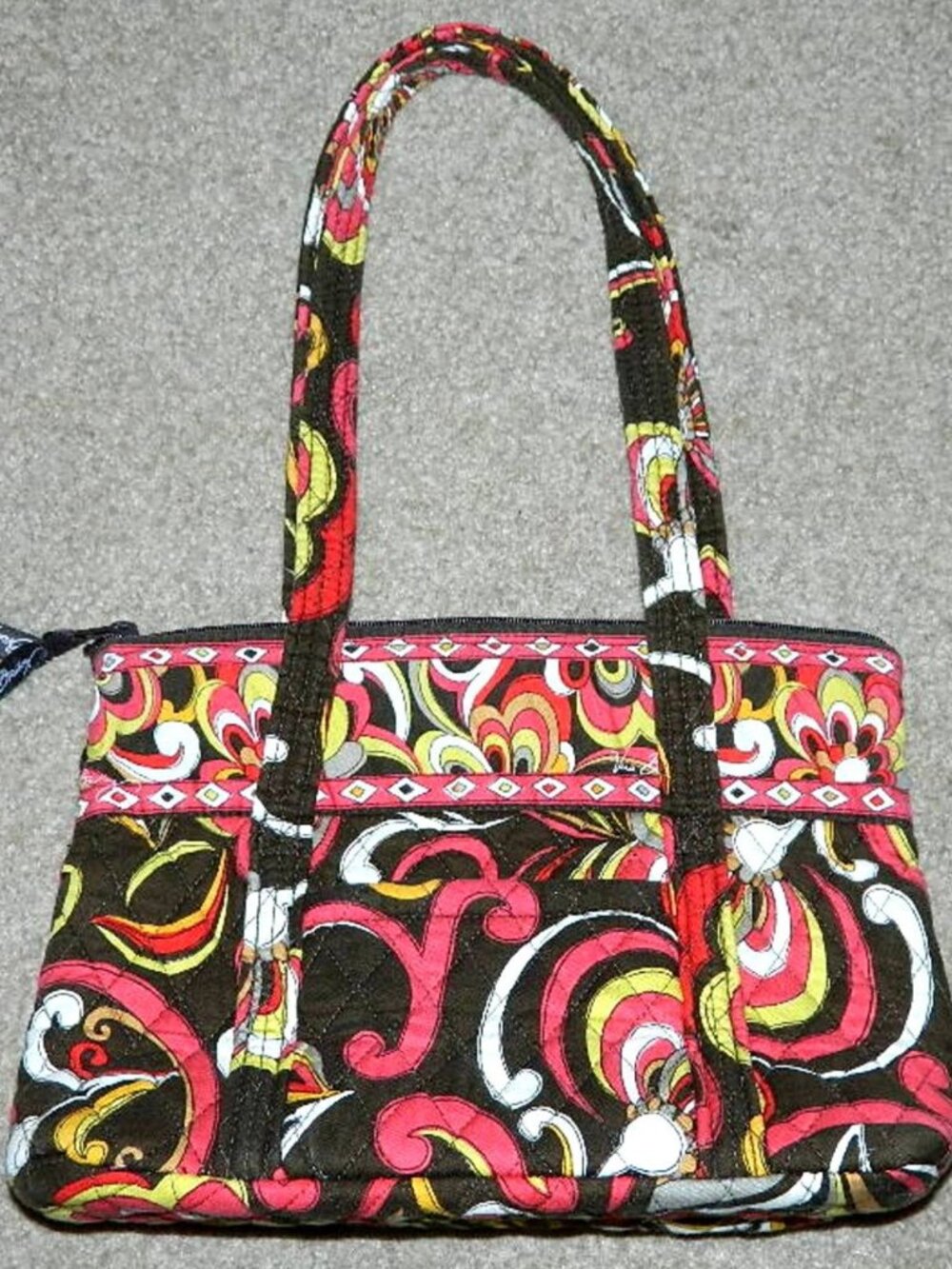 Vera Bradley Handbag Little Betsy Puccini retired pattern